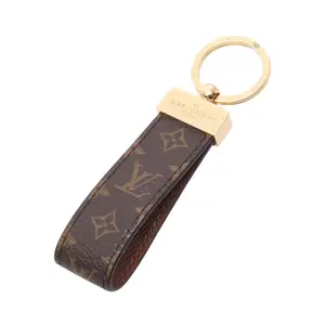 Pre-owned Louis Vuitton Canvas Small Leather Goods Porte Cles Dragonne Keyholder