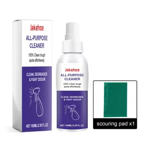 Jakehoe All Purpose Cleaner, Kitchen Dust Stains Heavy Oil Cleaning And Rust Removal Spray Household Cloth