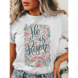 He is risen Easter tshirt, christian tshirt, floral Easter tshirt, he is risen christian tshirt, Easter shirt for church ,Christian Shirts, Sweatshirt , Sweater , Hoodie, Fall Sweatshirt