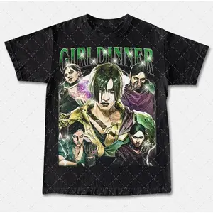 Sevika Girl Dinner Tee, Sevika T-shirt, Unisex T-Shirt, Arcane Merch, Graphic Tee, Pop Culture Shirt