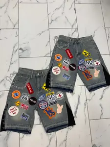Patched jorts