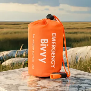 Survival Blanket Set, Emergency Sleeping Bag, Multifunctional Outdoor Gear, Durable Protection, Essential for Outdoor Emergencies, Outdoor Survival Kit