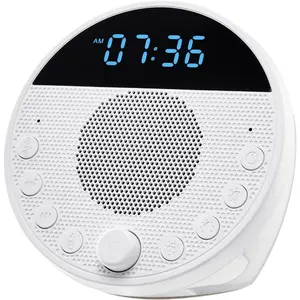 VEVOR Sound Machine, 18 Soothing Sleep Sounds and 7 - Color Night Light, 5 - in - 1 White Noise Sound Machine with Dual Alarms, Auto - Off Timer and Memory Function, for Baby, Adults, Home, Office TravelVEVOR Super Brand Day