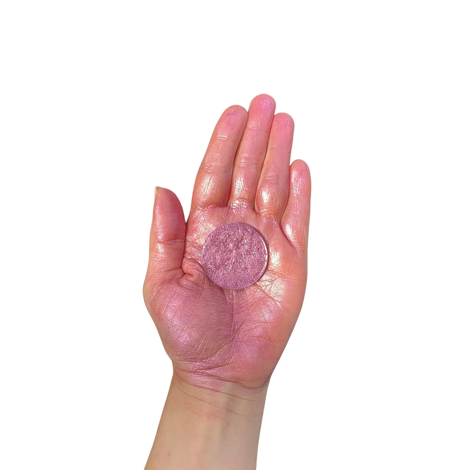 B Negative Blush Cosmetic, New Shade, Pigment Pan, Cheek Highlight, All Seasons Use for Adults