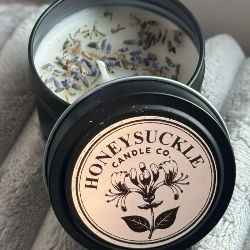 Honeysuckle Candle Co. Custom Candle