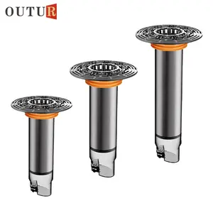 Stainless Steel Dislodged Floor Drain Core Deep Water Seal Extension Pipe Anti Odor Bathroom Shower Drain Inner Sleeve