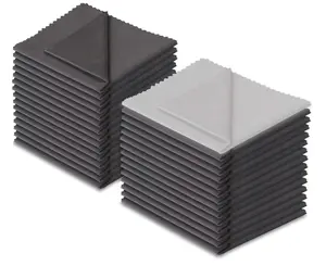 (30 Pack) Microfiber Cleaning Cloths, Glasses Cloth, Lens Cleaning Cloth, Eyeglass Cleaning Wipes, Glasses Wipes, iPad iPhone Cell Phone Wipes