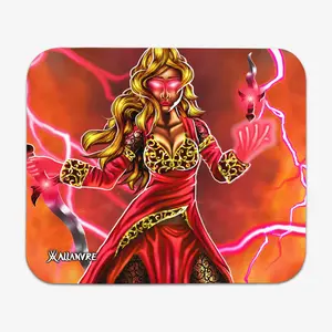 Red Mage Lightning Mousepad