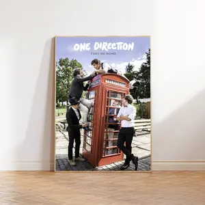 One Direction Take Me Home 2013 Color Tour Poster Decor Room Decor Room