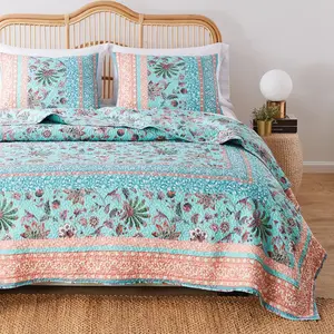 Greenland Home Audrey GL-2011AMST 2-Piece Twin/XL Quilt Set