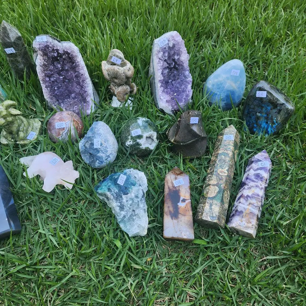 Gemstone Display Flash Sale 1pc - Pick your Own Crystal Decor