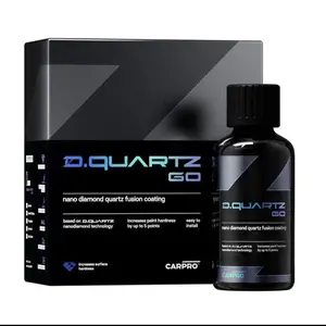 CARPRO DQUARTZ GO Nano Diamond Quartz Fusion ceramic Coating: Ceramic Coating for Cars, Professional-Grade Coating in DIY Package, Increase Surface Hardness - (50ml Kit)