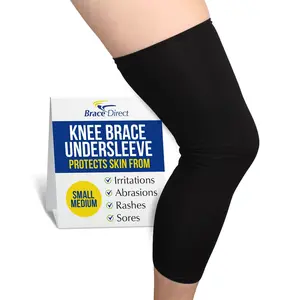 Brace Direct Knee Brace Undersleeve - Breathable Compression Sleeve for Maximum Comfort