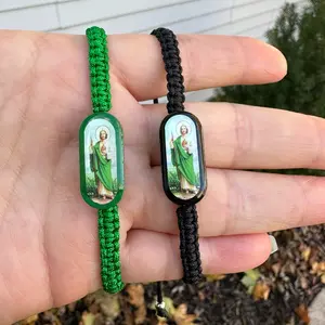 Adjustable  San Judas Tadeo Bracelet