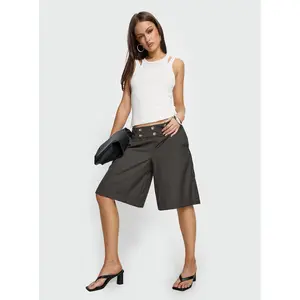 Teza Eyelet Jorts Grey