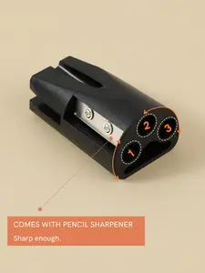 1pc 3-in-1 Eyebrow Pencil Sharpener for Wooden & Waterproof Peel-Off brow Pencils, Multi-Functional Plastic Duckbill, Eye Makeup, Cosmetic Tool