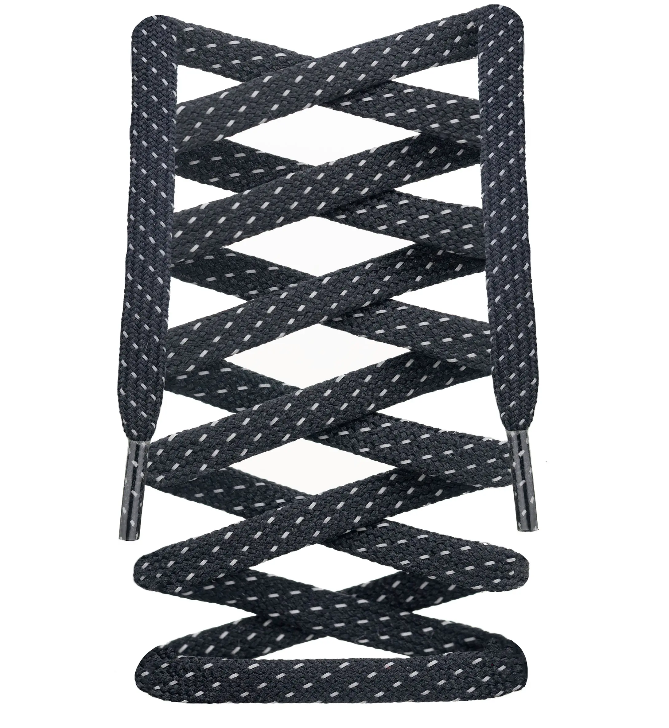 Flat Dotted Reflective Shoelaces
