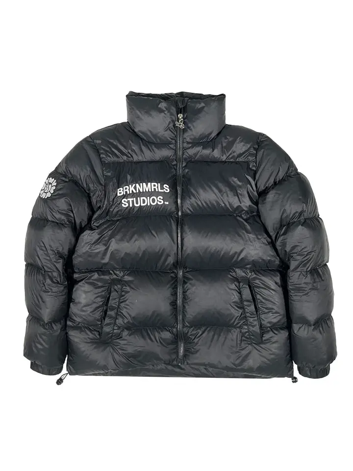 black "quilted" bubble jacket black "quilted" bubble jacket