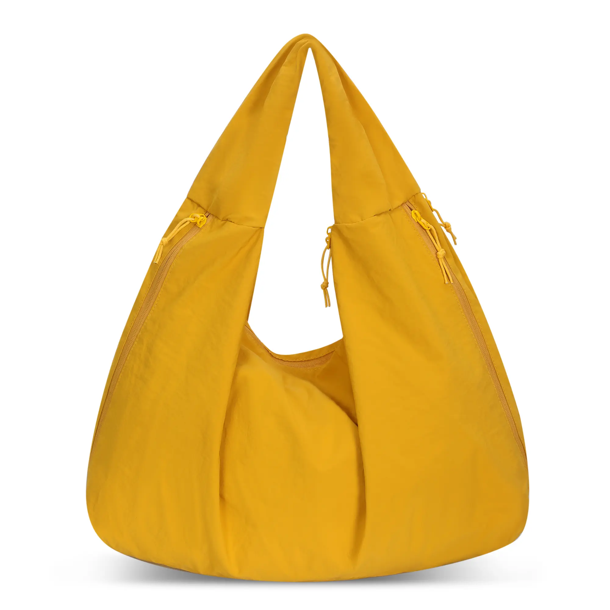 Large Capacity Shoulder Bag for Women, Textured Draped Tote Bag, Durable Travel & Work Bag, Fashionable Daily Hand Bag, Lightweight Diaper Bag
