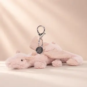 Jellycat Ricky Rain Frog Keychains– Stuffed Animal Keyrings, Cute Animals