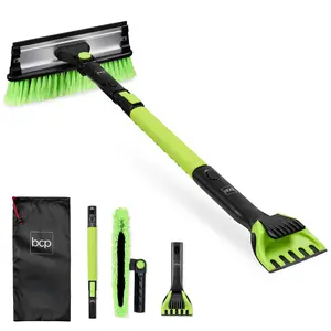Best Choice Products 39 Extendable Snow Brush with Squeegee & Ice Scraper, Auto Snow Brush, Auto Ice Scraper"