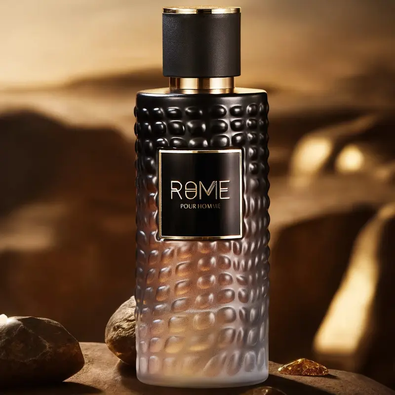 BHARARA Mast Rome Pour Homme Alcohol-Based EDP for Men, 3.4oz Floral Perfume with Sweet Vanilla, Refined Vetiver, Lavender Notes, Creamy Sweet Finish, Earthy Aromatic Scent, Modern Elegant Single Liquid Bottle for Adults (Men's Fragrances, Fragrances)