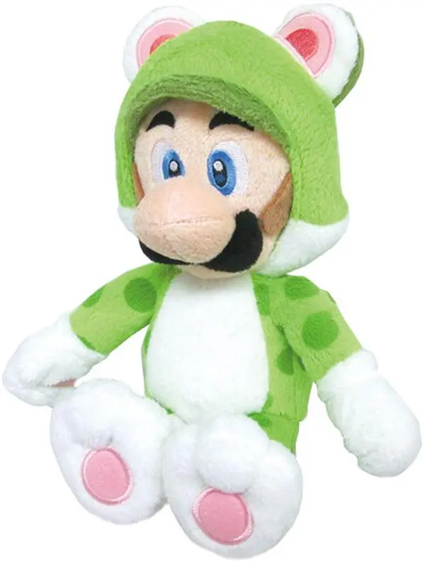 Nintendo - Super Mario - Cat Luigi 10 inch plush  [COLLECTIBLES] Plush