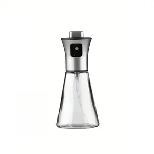 Cooking Oil Sprayer, Stainless Steel & Glass Oil Spray Bottle, Pressure Pump Oil Mister, Oil Mister Spray Bottle For Cooking, Kitchen, Kitchen Gadgets