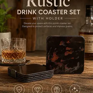 Rustic drink coster