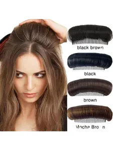 Women's Hair Bun Clips Synthetic Claw Clip Curl Fake Hair Accessories, Invisible Hair Pad for Daily, Boho Style All Seasons Hair Comb, Synthetic Hairpiece, Synthetic Curly Hair