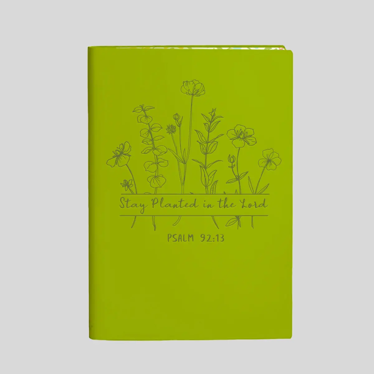 Kerusso Women's Debossed Cover Faux Leather Journal, 8.4"x5.5" 160-Page Office Stationery with Full-Color 4-Edge Printing, Bible Verse Print Notebooks, Book Quote Notebooks, Journaling Supplies for Bible Study Notes, Thoughtful Gift