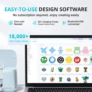 LOKLiK Cutting Machine 2-Bluetooth Connectivity DIY Cutting Machine-Massive Designs Included, for Creating Customized Cards, Home Decor