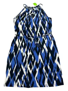 Dress Casual Short By Banana Republic In Blue, Size:M