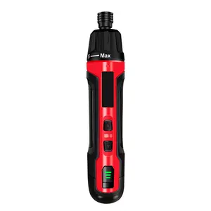 Mini Cordless Electric Screwdriver with Lithium Battery and LED Light for Precision Home Repairs