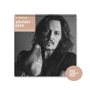 Johnny Depp Calendar  2025 Calendar, Wall Calendar 2025, Planner 2025, Johnny Depp Unique Holiday Gift
