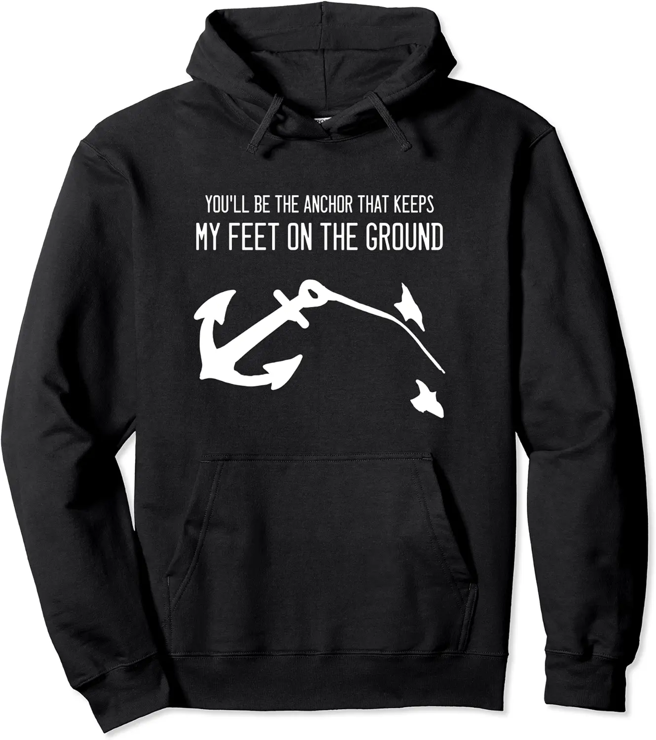 Couple Anchor Ground In Love And In A Relationship Pullover Hoodie - Tatyanata Shop 98B08FTSJF4N