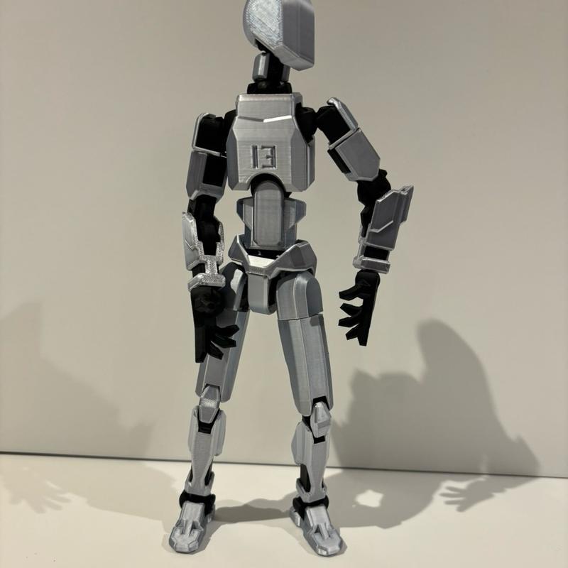 Fully Assembled Articulated Dummy Figures 13T13 for Decorating and Ornamenting