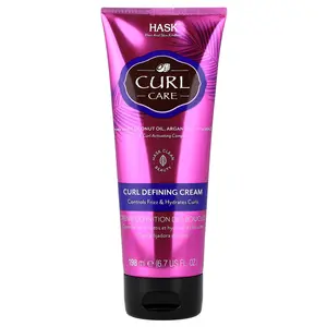 Hask Beauty Curl Care, Curl Defining Cream, 6.7 fl oz (198 ml)