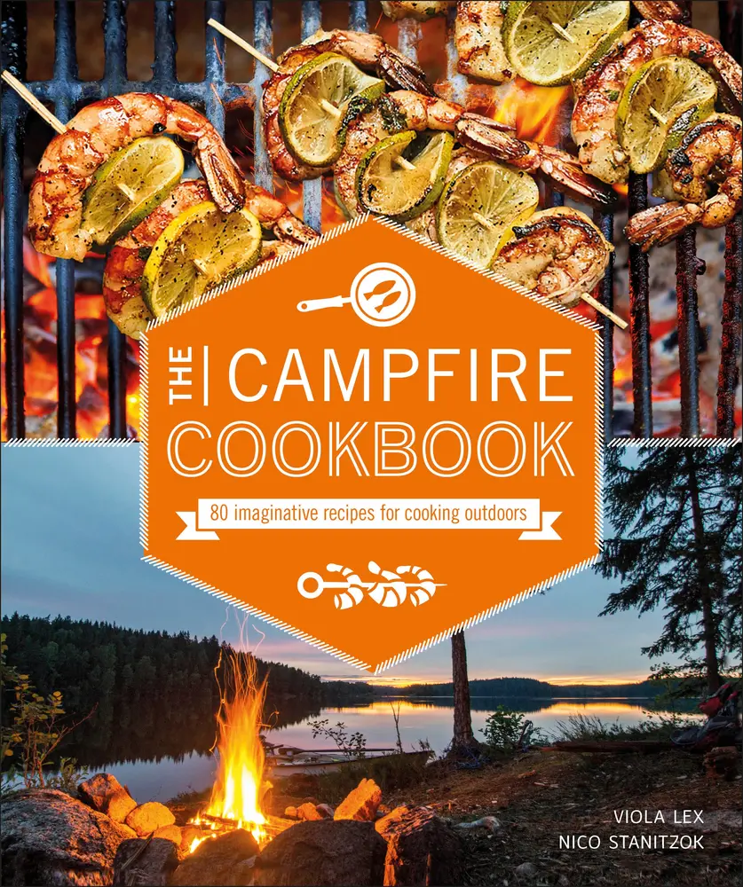 USED Book - The Campfire Cookbook: 80 Imaginative Recipes for Cooking Outdoors by Lex, Viola (Paperback) - english