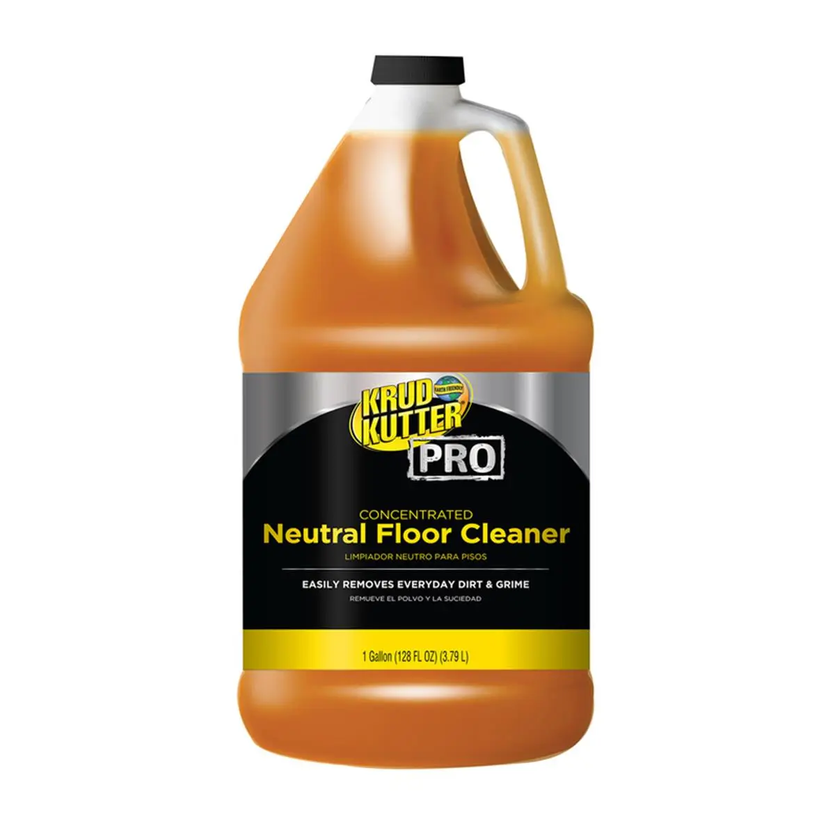 212 MAIN Krud Kutter Pro No Scent Liquid Floor Cleaner & Disinfectant Concentrate, 1 gal Container, Pack of 4, Effective for Home Use
