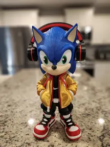 Huge 3D Printed Urban Figure 18" Tall.