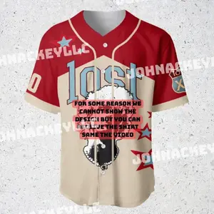 Lost Americana Baseball Jersey Style Shirt, Special Gift For Music Fan