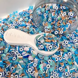Clownfish Shell Ocean Themed Polymer Clay Sprinkle Mix (NOT EDIBLE) D43-09