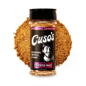 Cuso’s Chipotle Razz Seasoning – Sweet Heat Chipotle & Raspberry Grilling Blend