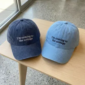 HR Cottage Embroidered Baseball Hat - Heated Rivalry Embroidered Cap Merch - For Gay Lover Gift - Casual Wear Washable Material Versatile for Everyday Use -  Gifts