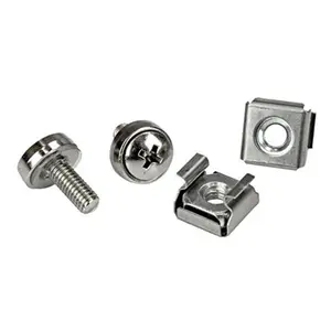 Startech  M5 Cabinet Mounting Screws and Cage Nuts