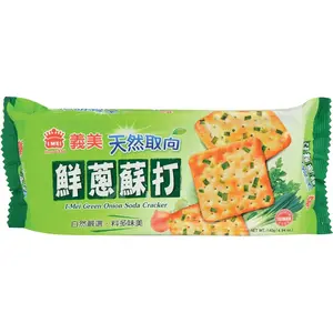 IMEI Crunchy Green Onion Soda Cracker Snack - 140g