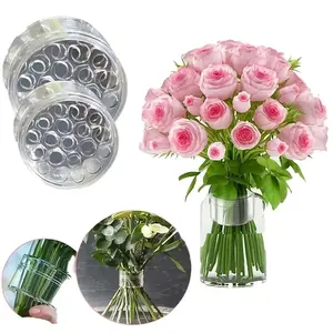Spiral Flower Stem Holder for DIY Wedding Bouquets, Flower Arranging Tool and Bouquet Wrapping Supplies for Floral Decorations, Flower Decoration Accessory