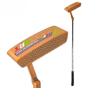 2026 latest model golf club putter golf practice club made of soft iron with aiming line