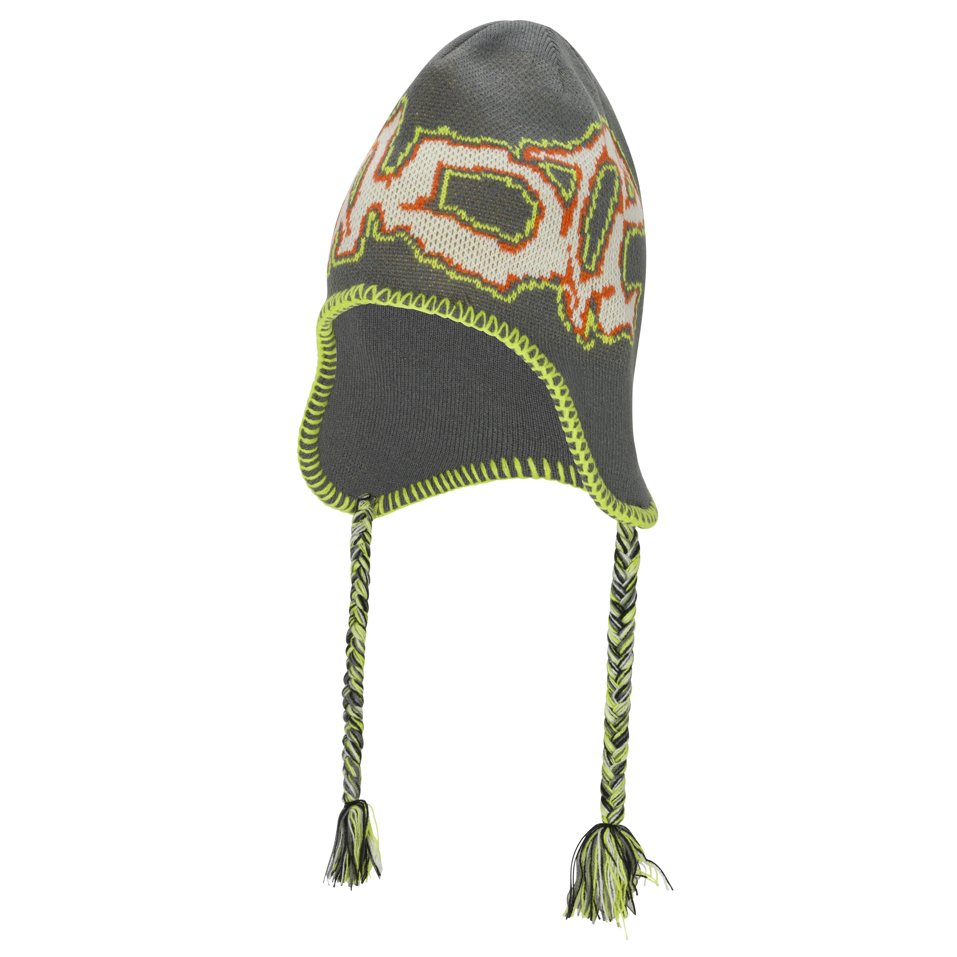 Pacific Beach Peruvian Beanie (Charcoal)